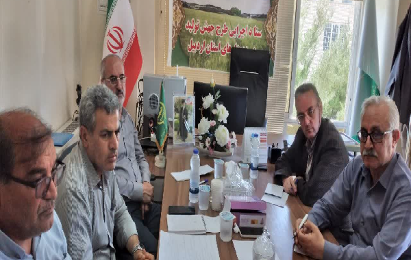 بازدید گروه کارشناسی الگوی کشت ملی از استان اردبیل
